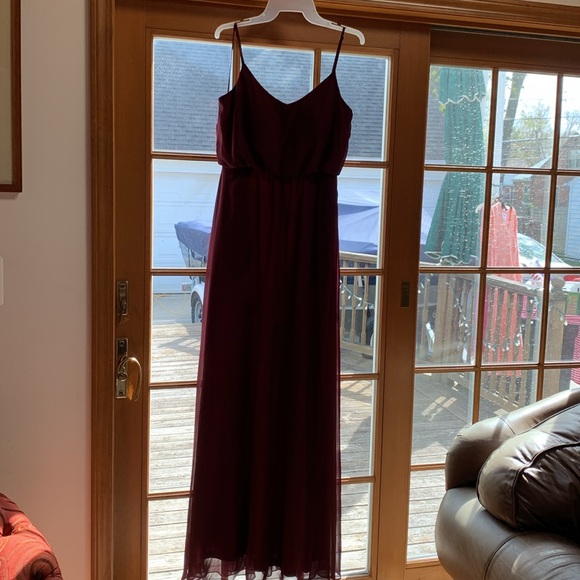 Birdy Grey Gwennie Cabernet Chiffon No Slits Medium - Picture 7 of 11